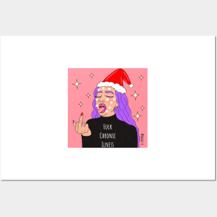 Fuck chronic illness 2021 holiday Posters and Art